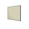 Ghent Bulletin Board, Fabric, 2 ft H x 3 ft W, Cherry Modern Frame, Beige IMM23CHF90 - alternate 1